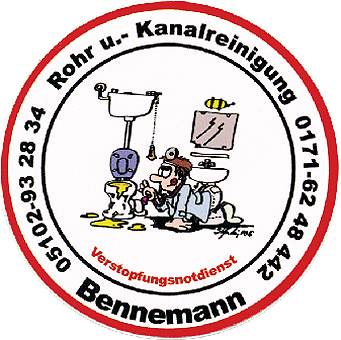 Logo Rohrreinigung und Kanalreinigung Bennemann