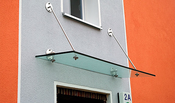 Glasvordächer Glasvordächer