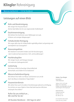 Unsere Leistungen für Sie Unsere Leistungen für Sie