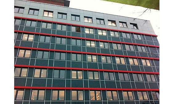 Fassade im neuen Gewand