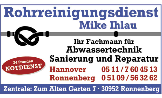 Ihr Fachmann für Abwassertechnik, Sanierung und Reparatur