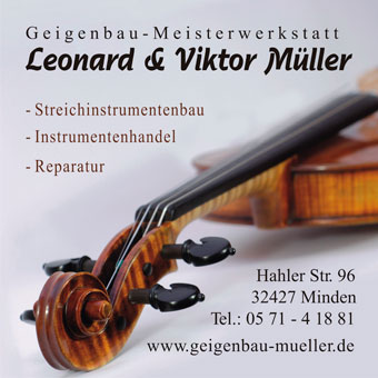 Geigenbau-Meisterwerkstatt in Minden