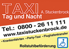 Bildergallerie A.A. Stuckenbrock TAXI 