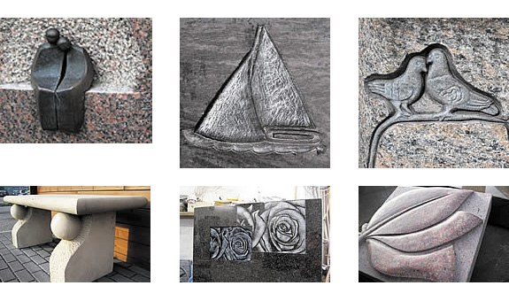 Die Entwicklung und Gestaltung von Grabmalen, Skulpturen, Brunnen, etc. nach Kundenvorstellungen macht uns besonders viel Freude. Die Entwicklung und Gestaltung von Grabmalen, Skulpturen, Brunnen, etc. nach Kundenvorstellungen macht uns besonders viel Freude.