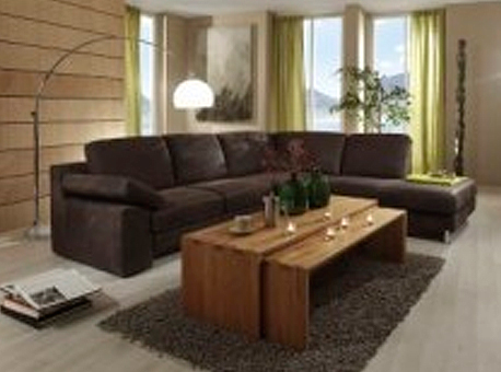 Hochwertiges Naturpolster-Sofa, frei von Schadstoffen aus heimischer Produktion
