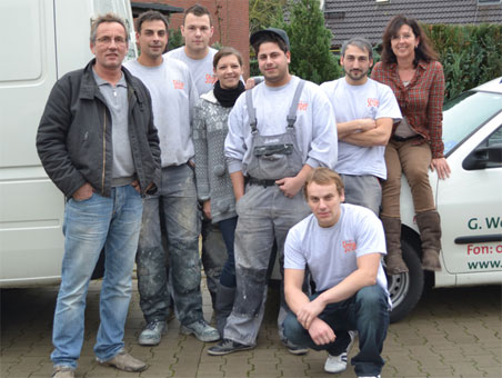 Das Team der Firma Fliesen Ströer Gudrun Westernströer