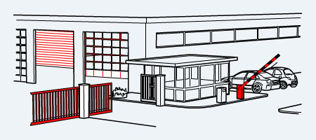 Antriebssysteme für Sektionaltore, Rolltore, Schiebetore, Tiefgaragen und Parkschranken