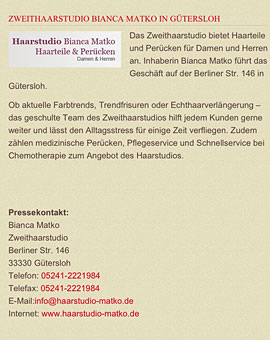 Information über unser Haarstudio Information über unser Haarstudio