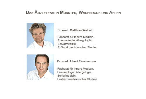 Dr.med. Matthias Waltert - Dr.med. Albert Esselmann