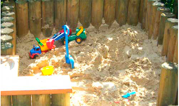 Beispiel für Sandkastenbau Beispiel für Sandkastenbau