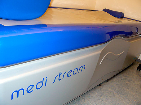 Die Medi-stream Massageliege Die Medi-stream Massageliege