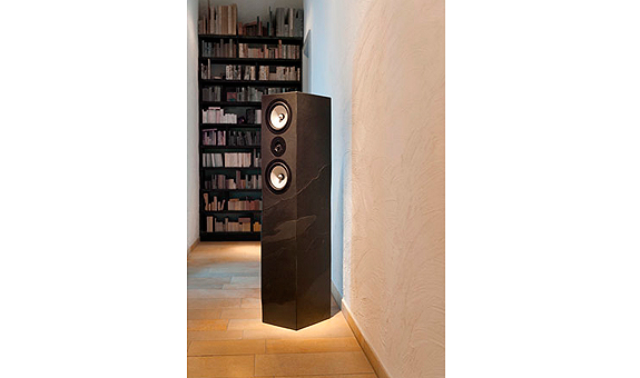 Lautsprecherboxen eine ungewöhnliche und innovative Lösung in Naturstein
