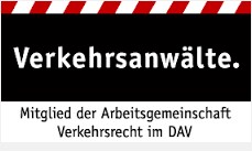 Mitglied der Arbeitsgemeinschaft Verkehrsrecht im DAV