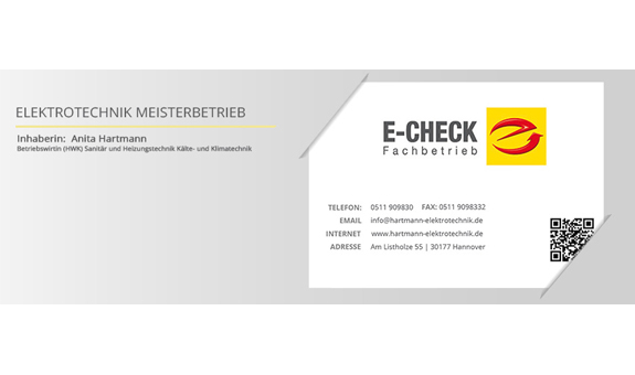 Hartmann Elektrotechnik Anita Hartmann Elektromeisterin Hannover List Offnungszeiten Adresse Telefon