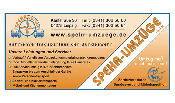 Bild 1 Spehr-Umzüge GmbH in Leipzig