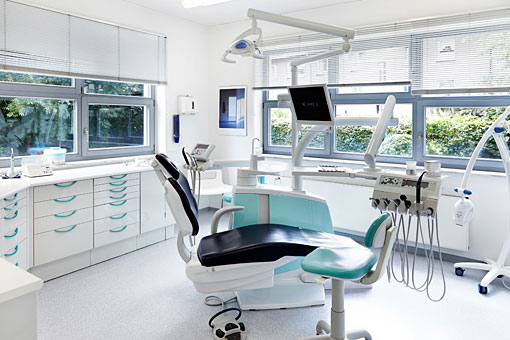 Großräumige Behandlungszimmer Großräumige Behandlungszimmer
