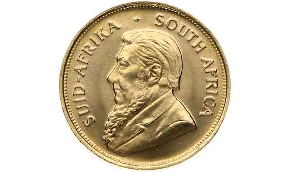 Münze aus Südafrika