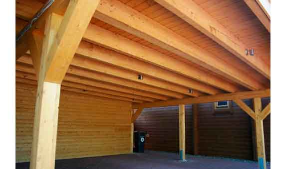 Carports und Mülltonnenunterstände aus Holz - ganz nach Ihren Vorstellungen