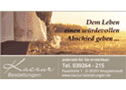 Eigentümer Bilder Bestattungsinstitut Kaczur GmbH Kroppenstedt