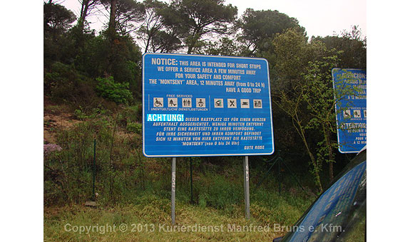 Auch in Spanien für Sie unterwegs Auch in Spanien für Sie unterwegs