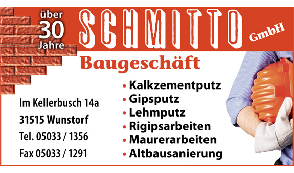 Baugeschäft Schmitto GmbH in Wunstorf