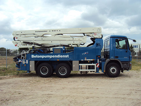 unsere leistungsstarken mobilen Betonpumpen stellen wir gern bereit