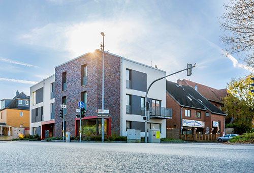Neubau einer Zahnarztpraxis mit zwei Eigentumswohnungen in Gehrden Neubau einer Zahnarztpraxis mit zwei Eigentumswohnungen in Gehrden