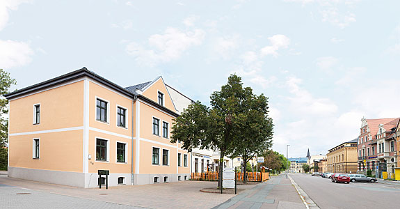 Unsere Anwaltskanzlei in der Lindenstraße 16 in Bitterfeld.