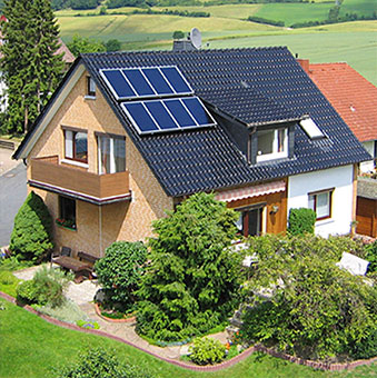 Thermische Solaranlage von Diwitec GmbH Thermische Solaranlage von Diwitec GmbH