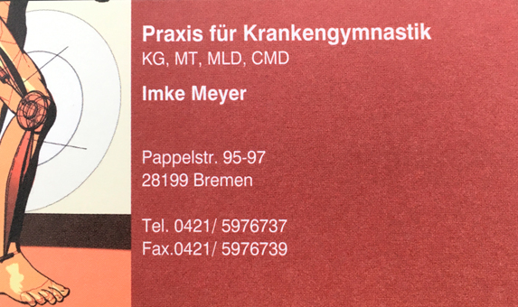 Krankengymnastik und manuelle Therapie in Bremen