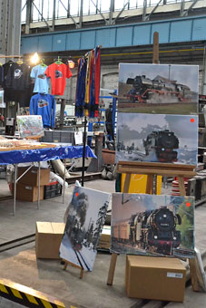 Eisenbahn Souvenierverkauf