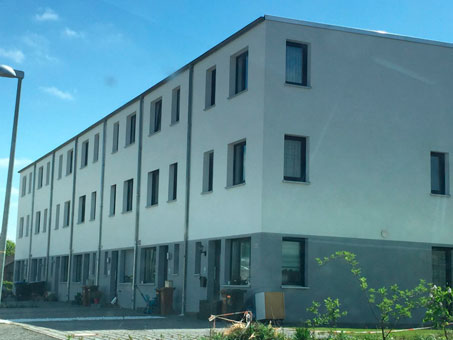 Referenz: Neubau Reihenhäuser in Hannover