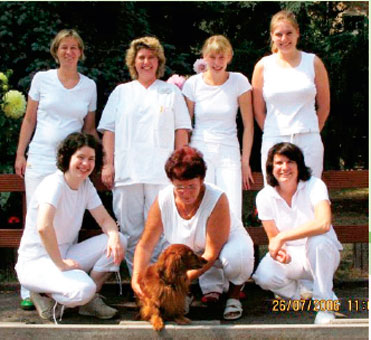 Team des Tiermedizinischen Versorgungszentrums Magdeburg