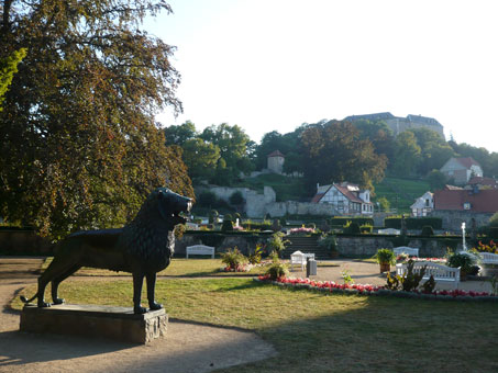 Braunschweiger Löwe vor dem Schloss