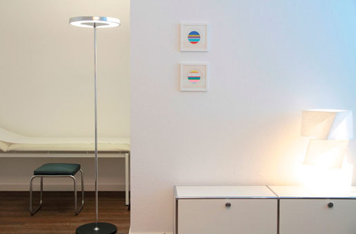 Ein Behandlungszimmer.