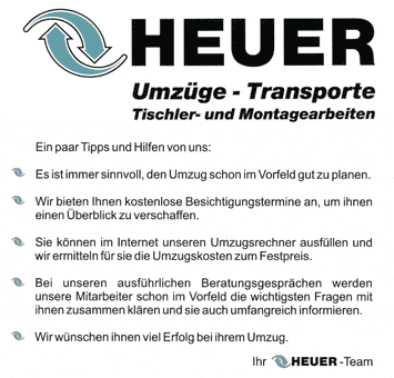 Bild 1 HEUER Umzüge - Transporte in Braunschweig