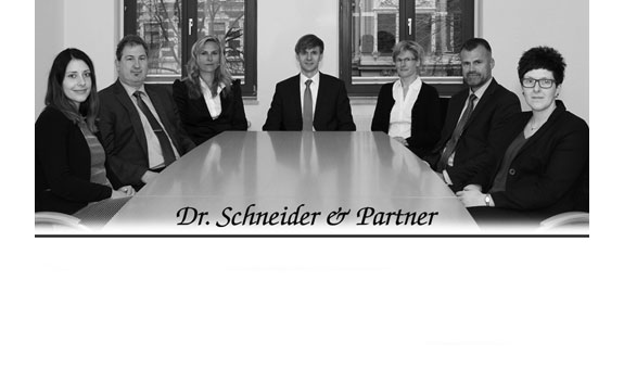 Anwälte der Rechtsanwaltskanzlei Dr. Schneider & Partner GbR