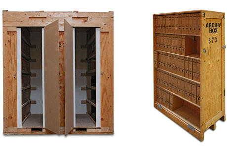 Archivboxen bei Herbold - Menze Möbeltranslogistik GmbH