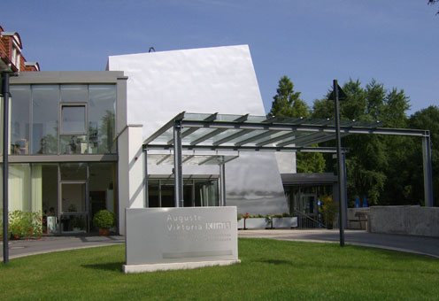 Die Auguste-Viktoria-Klinik in Bad Oeynhausen ist eine der größten orthopädischen Fachkliniken Nordrhein-Westfalens