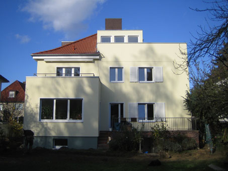 Umbau und energetische Modernisierung mit Bau einer Dachterrasse und Vergößerung der Küche im Dachgeschoss