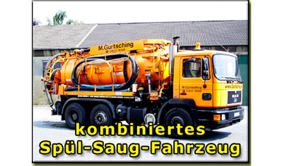 Unser kombiniertes Spül-Saug-Fahrzeug