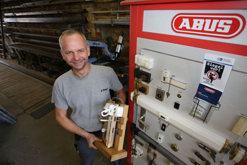 Sicherheitstechnik von der Firma ABUS