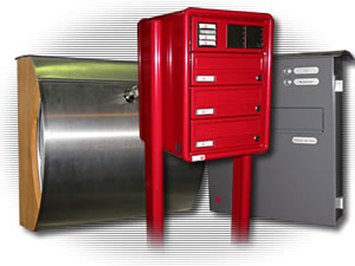 Briefkastenanlagen und Infosysteme