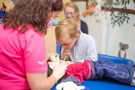 Kinderzahnärztliche Untersuchung