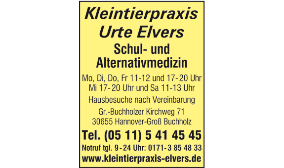 Bild 1 Elvers Urte in Hannover-Groß Buchholz Bild 1 Elvers Urte in Hannover-Groß Buchholz