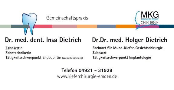 Bild 3 Gemeinschaftspraxis Dr. med. dent. Insa Dietrich, Dr. Dr. med. Holger Dietrich in Emden