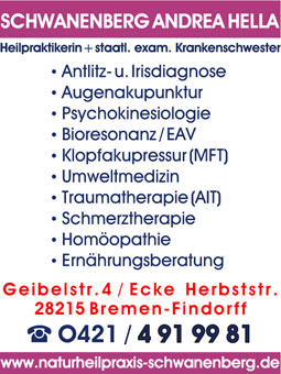 Auszug meiner Diagnostik- und Therapieangebote