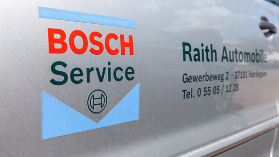 Wir arbeiten für den Bosch-Service