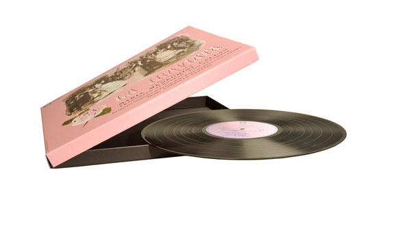 Klappdeckelschachtel im LP-Format Klappdeckelschachtel im LP-Format