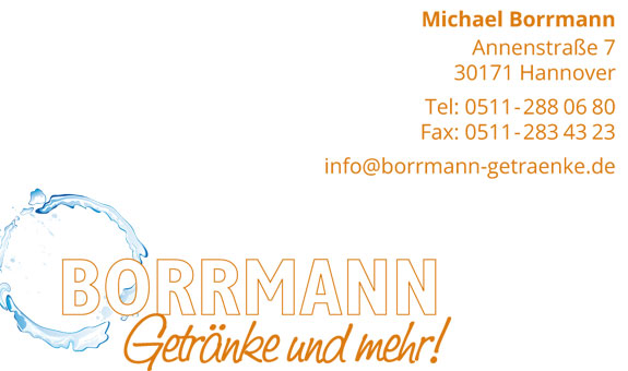 Bild 1 Borrmann Getränkelieferservice, Büro- und Veranstaltungsservice in Hannover